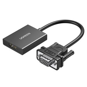 Ugreen vga to hdmi adapter with micro usb cable (6 months warranty)