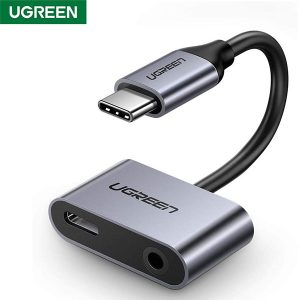 Ugreen type c to usb c +3.5mm original audio converter (n/w)