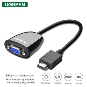 Ugreen hdmi to vga converter without audio (1 year warranty)