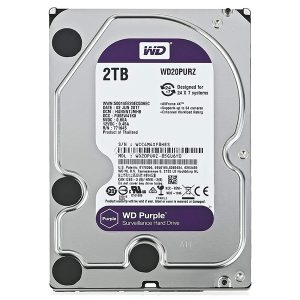 WD 2TB purple hard drive (2 years warranty)