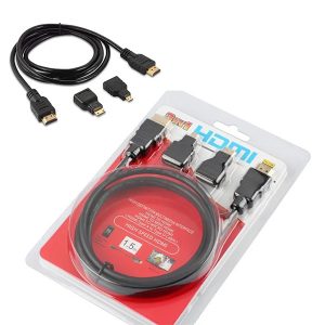 HDMI 1.5m 3 in 1 cable (n/w)