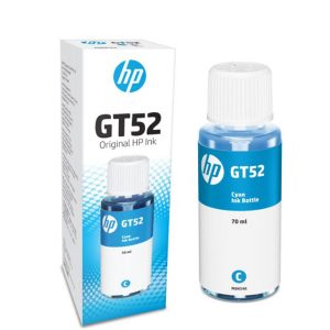 HP GT 53 52 51 cyan original ink bottle (n/w)