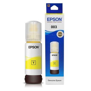 Epson 003 yellow original ink bottle (n/w)