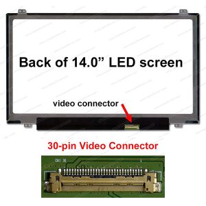 14.0 30 PIN slim full HD ips screen (6 months warranty)