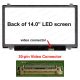 14.0 30 PIN slim full HD ips screen (6 months warranty)