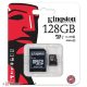 kingston 128gb micro sd class 10 memory card (3 years warranty)