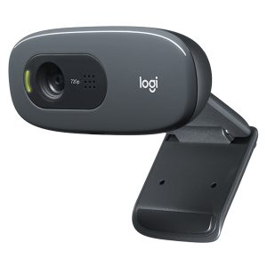 LOGITECH C270 HD WEB CAMERA WITH MIC (1 YEAR WARRANTY)