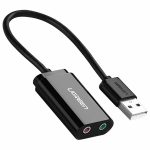 ugreen usb sound card high quality (1 year warranty)