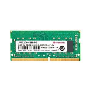 TRANSCEND 8GB DDR4 3200MHz LAPTOP RAM (3 YEARS WARRANTY)