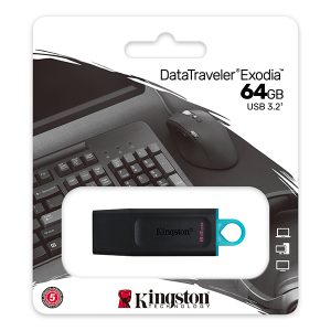 kingston 64gb pen drive (3 years warranty)