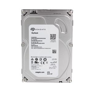 SEAGATE 4TB SKYHAWK HARD DRIVE (2 YERAS WARRANTY)
