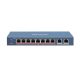 DS-3E0310P-E/M 8 Port Fast Ethernet Unmanaged POE Switch (2 Years Warranty)