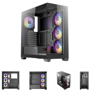 Antec CX300 RGB Elite Black Casine ( 6 Months Warranty )