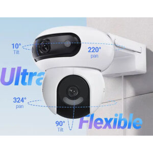 CS-H90 2k+2K Dual-Lens Pan & Tilt WiFi Camera  (2 YEARS WARRANTY)