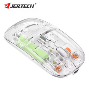 MOUSE BLUETOOTH RECHARGABLE WB-130 TRANSPARENT (6 MONTHS WARRANTY)