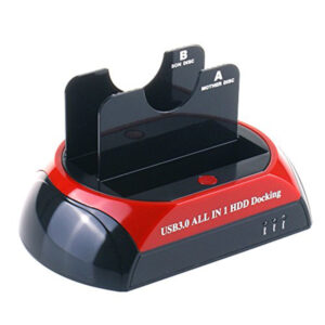 HARD DISK DOCK 5 IN 1 WITH POWER (6 MONTHS WARRANTY)