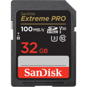 SCANDISK EXTREME PRO 4K 32GB SD CARD (3 YEARS WARRANTY)