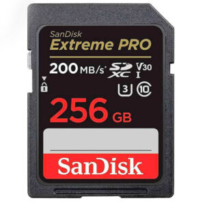 SCANDISK EXTREME PRO 4K 256GB SD CARD (3 YEARS WARRANTY)