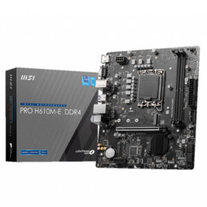 MSI PRO H610M DDR4 MOTHERBOARD (3 YERAS WARRANTY)